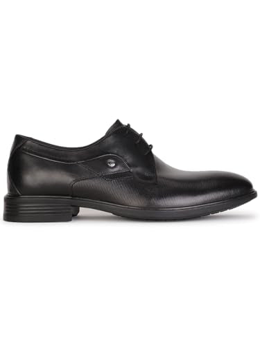 Hush Puppies New Zampa Derby E Men's Black Formal Shoes - 8 UK (8246070)