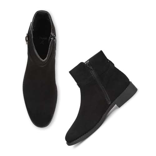 YOHO Women's Boots Collection | Extra cushioned foot bed and skin friendly | Durability | stylish | All day comfort | sturdy and reliable | Trendy Casual Boots | Winter, snow and holiday outings