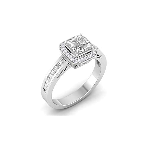 Avsar Jewellery 14k (585) White Gold Ring for Women
