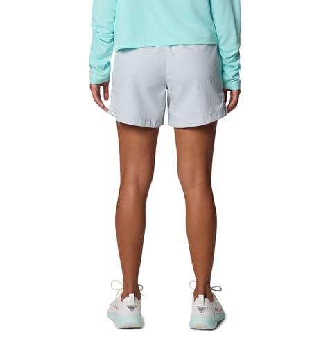 Columbia Women Grey Omni-Shade W Backcast II Short, Grey, L, Watersports | Sun Protection
