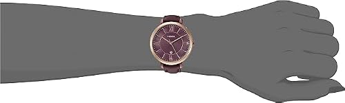 Fossil Women's Analog Watch with Leather Calfskin Strap ES4099