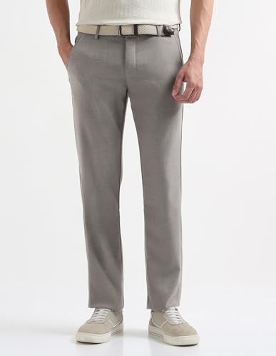 Arrow Sports Men's Regular Casual Pants (ASAKTR2690_Light Brown