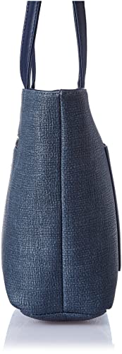 Caprese Womens Milan T Medium Dull Navy Classic Tote Bag