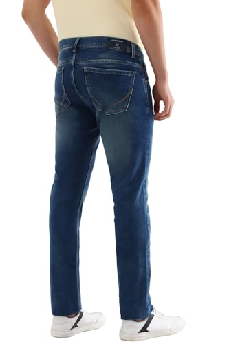 Allen Solly Men Navy Slim Fit Light Wash Jeans