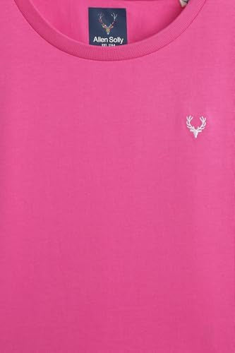 Allen Solly Girl's Modern Fit T-Shirt (AGKCCRGBZ18845_Grey