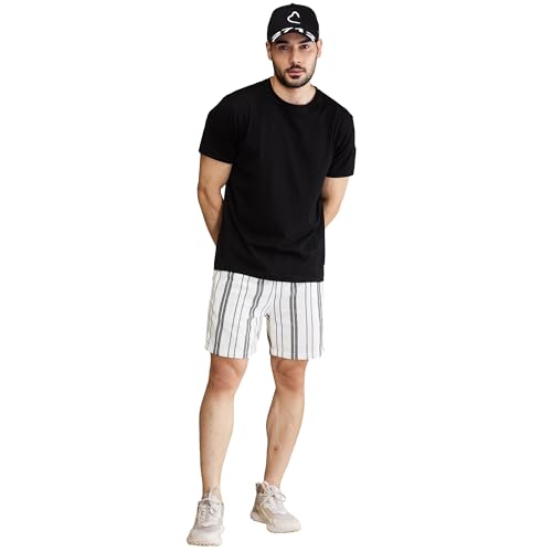 Being Human Dk.Grey Coloured Men Shorts (Size: 32)-BHKTS24550-DK.GREY