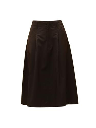 ONLY Women Flared High-Rise Black Skirt