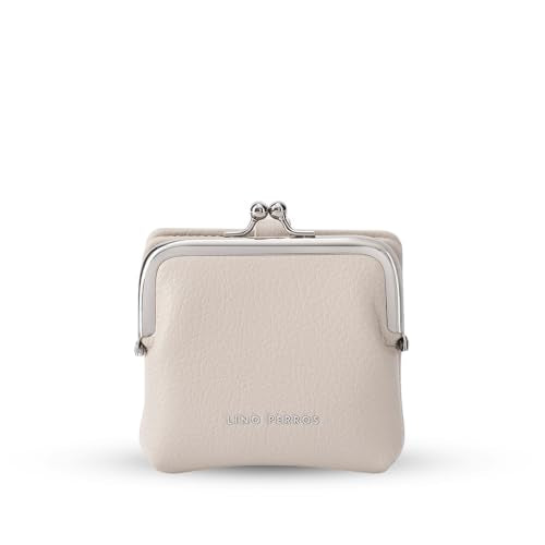 Lino Perros Ella Compact Luxe Off-White Wallet