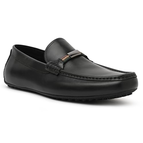 Aldo LUXWORTH-IN001 Men Black Moccasins