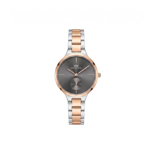 Daniel Wellington Round 32mm Grey Dial Analog Women Watch - DW0DL2301