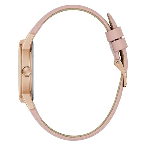 Guess Amara Round 34mm Rose Gold Dial Analog Women Watch - U1481L4M