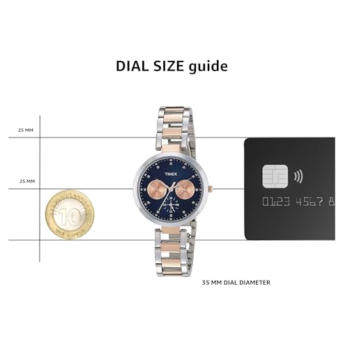 TIMEX Analog Blue Dial Women's Watch-TW000X210