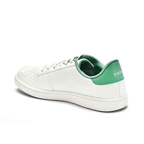 U.S. POLO ASSN. Tobias WHT Men Off White Sneaker -(UK7)(US8)(2FD24335A01)