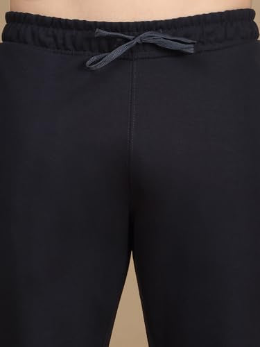 Sweet Dreams Mens Solid Co-Ord Set Navy