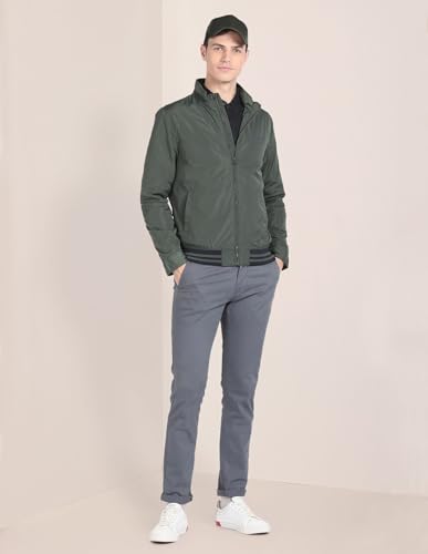 High Neck Windcheater Jacket