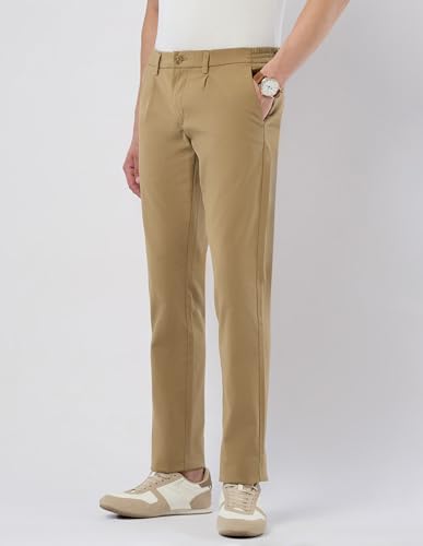 U.S.Polo ASSN. Men's Straight Casual Pants (USTRO159D_Khaki