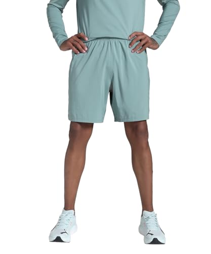 Puma Men's Hybrid Shorts (527908_Green Moon