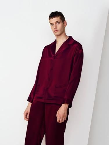 Bella Babe by SK Men Red Full Sleeve Night Suit (6XL)