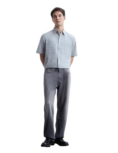 KOTTY Vintage Baggy Relaxed Fit Grey Denim Jeans for Men’s Fashion-KTTMENSJEANS509_28
