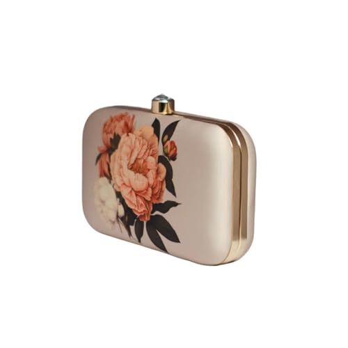 Artklim Floral Printed Clutch