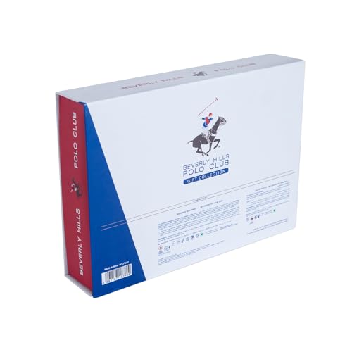 Beverly Hills Polo Club Eau De Toilette (2 X 16 ml each) + Deodrant (2 X 100 ml each) [Perfume Gift set for Men]