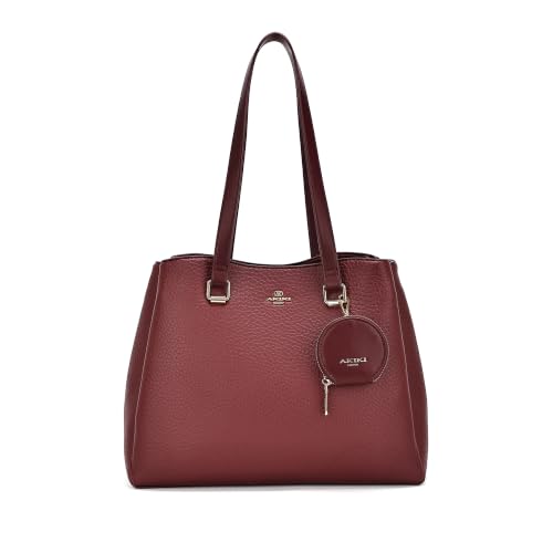 Akiki London Women's Romford Satchel Handbag | Satchel Bag for Work | Ladies Purse | Stylish Shoulder Bag | Gift For Women