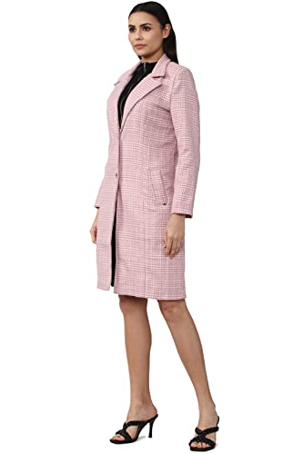 Van Heusen Women's Chesterfield Coat (VWJKURGP340555_Pink_XS)