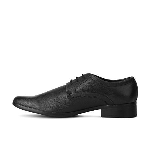 Red Chief Derby Lace Up | Men's Formal Shoes for Office | Black | PU Sole