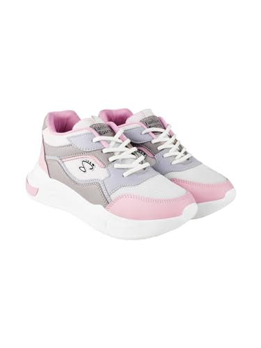 Shoetopia Girls MP Pink Sneaker - 3 UK (Girls-MP-Pink)