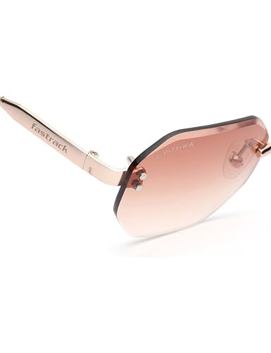 Fastrack Sunglasses |OCTAGON Gold |UV protected | Large