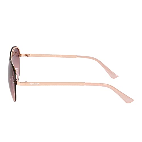 KENNETH COLE Rose Gold Metal Sunglasses KC1419 57 28F