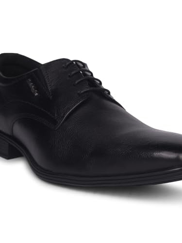 Hush Puppies Men's Boston NEW Derby Black Formal Shoe's - 8 UK (8256532)