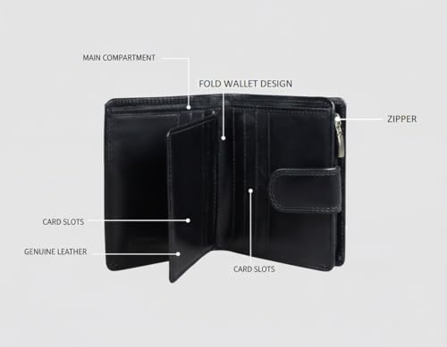 Calfnero Genuine Leather Women's Wallet