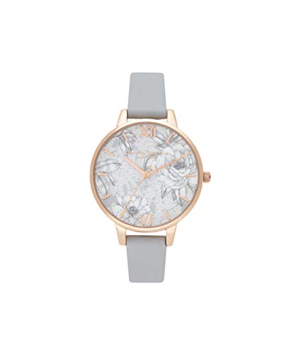 Olivia burton Analog Grey Dial Women's Watch-OB16TZ01