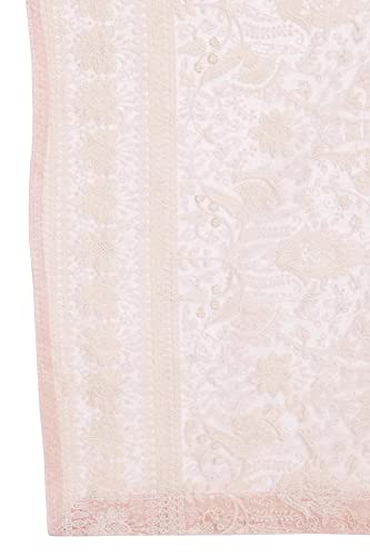 Wishful by W Light Yellow Anarkali Kurta-Churidar-Drape Set