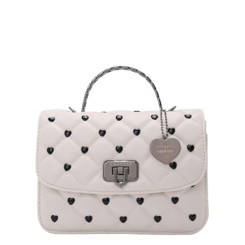 Caprese X Emily in Paris Ashley Medium Sling Bag|Crossbody & Shoulder Bag with Twist Lock, Multi-Compartment Interior, Adjustable Strap & Exclusive Metal Charm