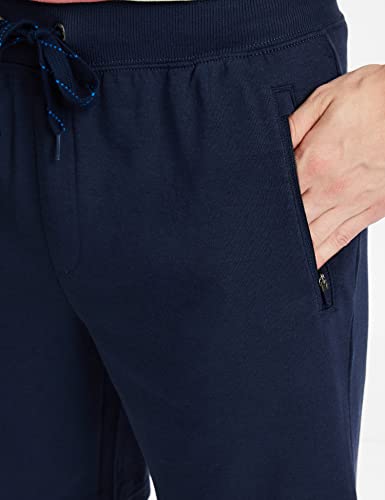 Jockey Men's Straight Fit Shorts (AM14_Navy_Medium)