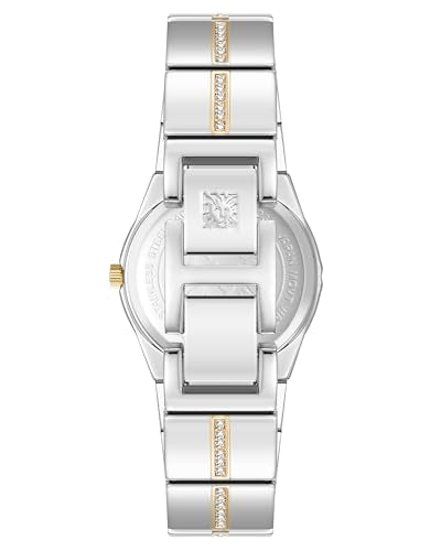 Anne Klein Women's Premium Crystal Accented Bracelet Watch