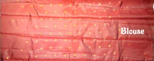 SREE KUMARAN Women's Kanchipuram Kubera Silk Pure Pattu Sarees With Blouse