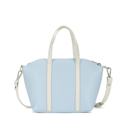 Fastrack Smooth Talker Sling Bag for Women | Detachable Sling Belt, Handle Carry Option, Pebbled Faux Leather, Top Zip Closure & Inner Access Pockets | Versatile & Stylish Compact Bag
