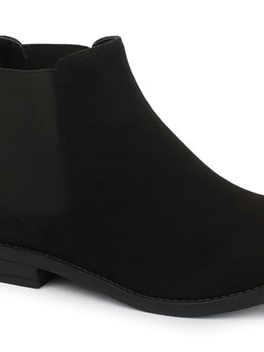 Carlton London Women Boots,Black,UK-4