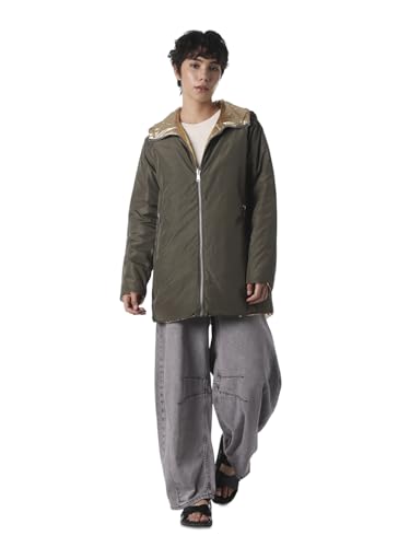 ONLY Women's Solid Regular Fit Green Jacket