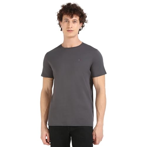 Tommy Hilfiger Mens Black Color T-Shirt (S)