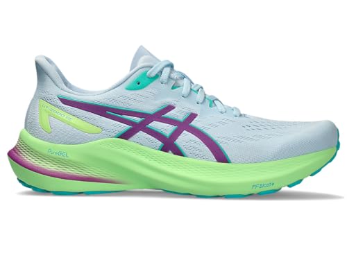 ASICS Womens GT-2000 12 LITE-Show Lite-Show/Illuminate Green Running Shoe - 7 UK (1012B646.300)