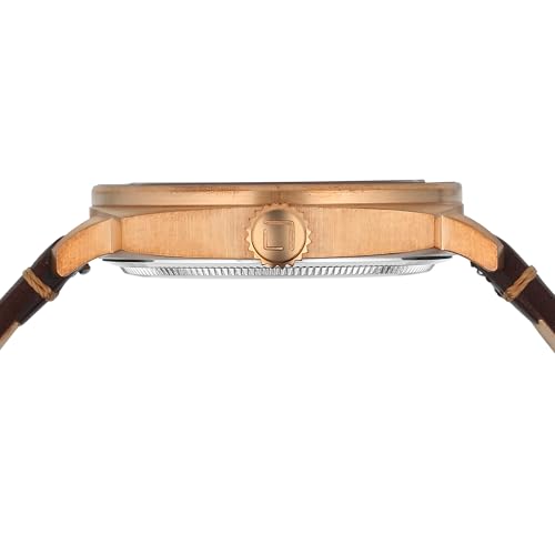 Xylys Patina Quartz Analog Brown Dial Brown Leather Strap Watch for Men