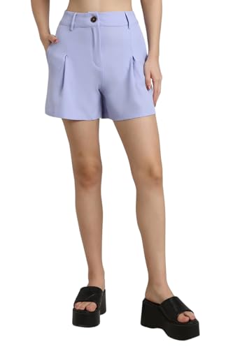 FOREVER 21 women's Bermuda Shorts (FWS24CSRF0007_Lilac