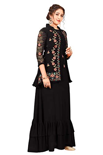 Miss Ethnik Women's Maxi Semi Stitched Anarkali Gown