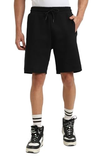 FOREVER 21 men's Bermuda Shorts (FMS23CSRF0003_Black