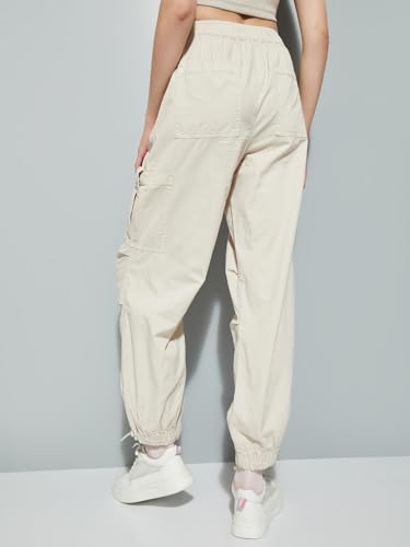 Max Women's Regular Pants (SP25BTM03_Ecru