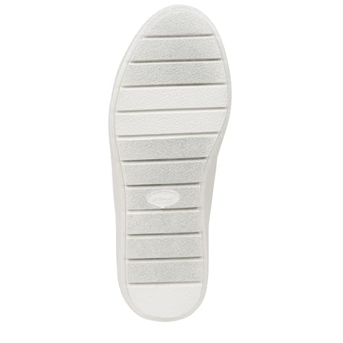 Dr. Scholl's Shoes Womens Time Off Go, White Smooth, 6.5